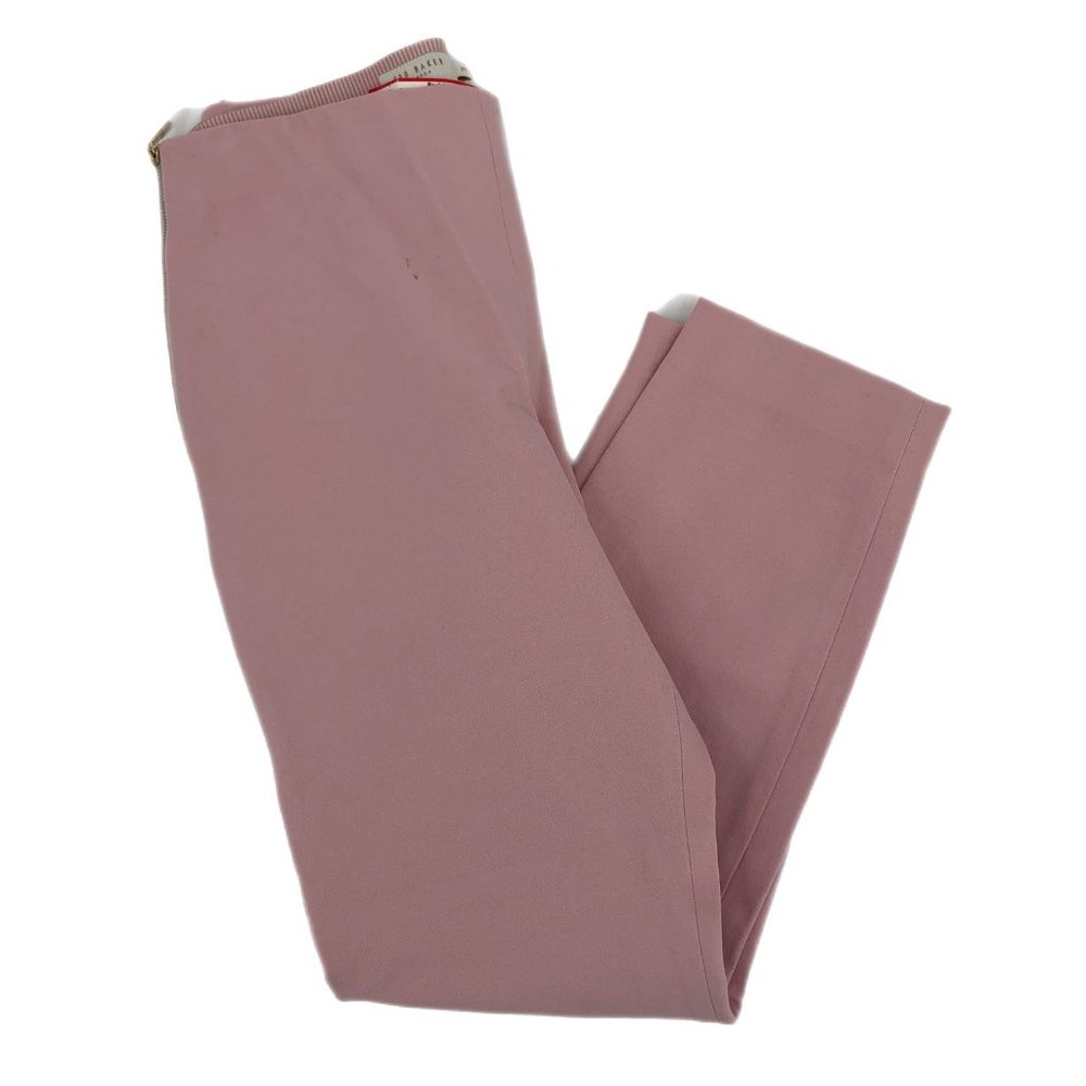 Ted Baker London Pink Dress Pants | Mid Rise and Elastic Waist